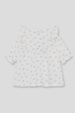 Vestido bebe flor verde Street Monkey - Imagen 4