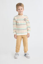Conjunto raya multicolor niño Street Monkey