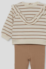 Conjunto rayas camel Street Monkey - Imagen 3