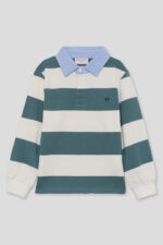 Polo niño raya petroleo Street Monkey - Imagen 3