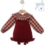 Conjunto punto unisex Guinda
