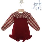 Conjunto punto unisex Guinda - Imagen 2