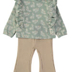 Conjunto Flores verdes Babybol